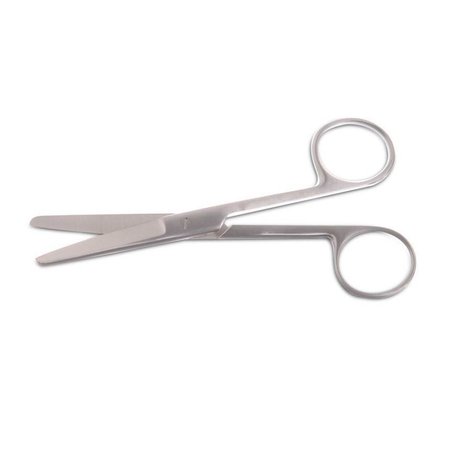 VON KLAUS Operating Scissors, Std, Straight, Blunt/Blunt, 5.5in, German VK103-0214